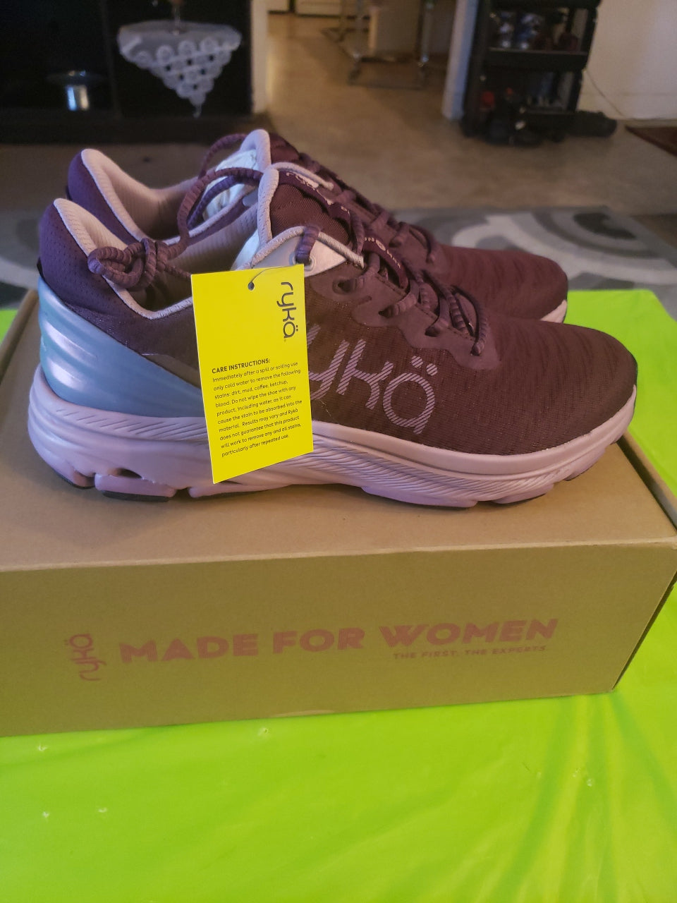 Ryka Devo X Max Richpurple Women's Walking Shoes Size 10 Medium.