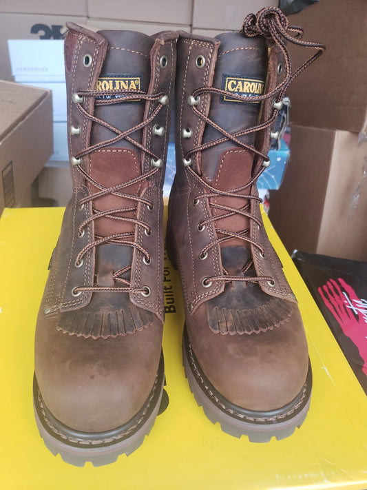 Carolina Men's Work Boots Size 10 2E Dark Brown CA8028